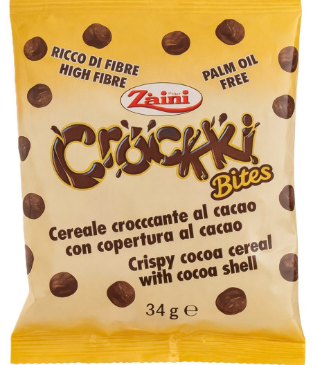 CHOCOLAT CROCKKI BITES ZAINI 34G