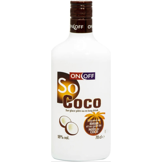 LIQUEUR SO COCO SAVEUR NOIX DE COCO ON OFF 70CL