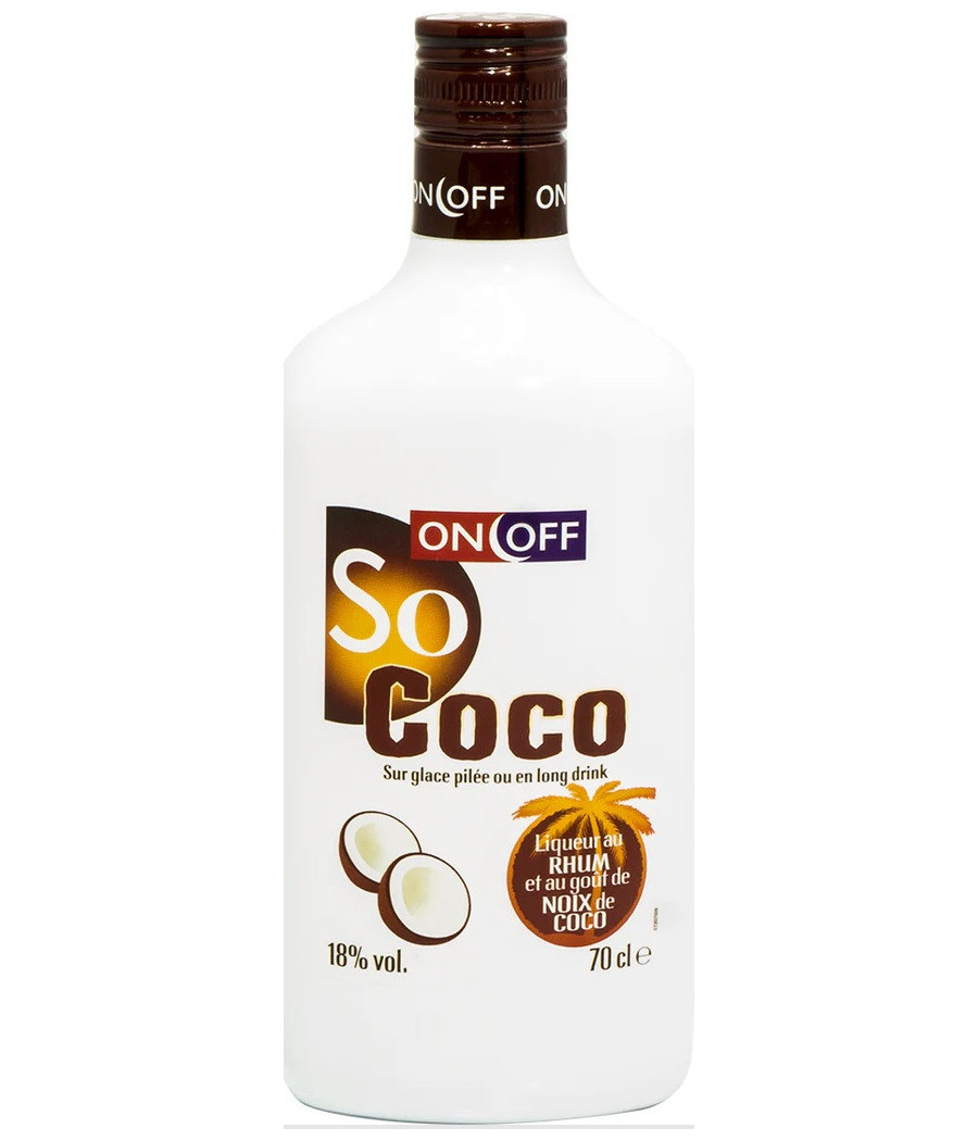 LIQUEUR SO COCO SAVEUR NOIX DE COCO ON OFF 70CL