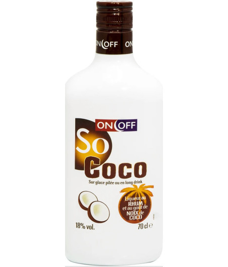 LIQUEUR SO COCO SAVEUR NOIX DE COCO ON OFF 70CL