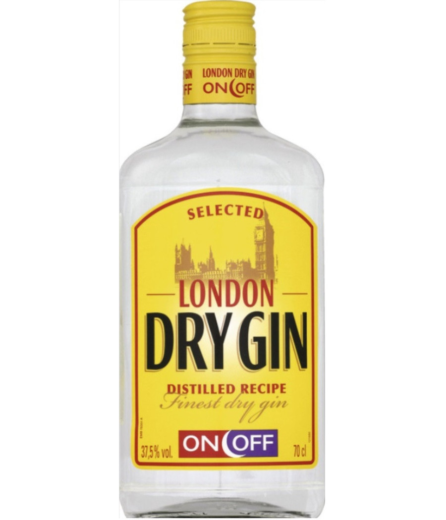 LONDON DRY GIN ON OFF 70CL