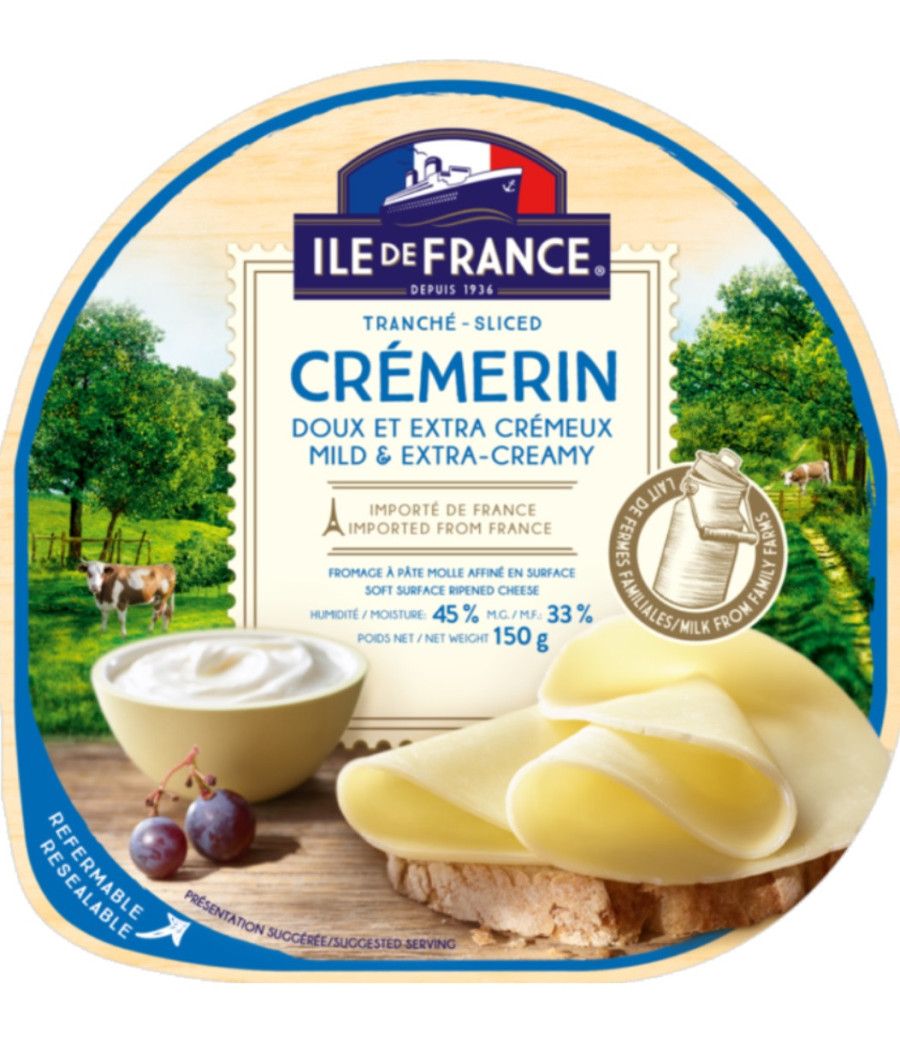 FROMAGE CREMERIN ILE DE FRANCE 150G