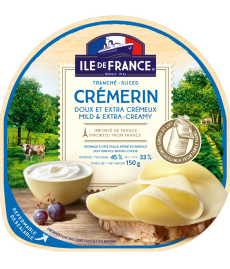 FROMAGE CREMERIN ILE DE FRANCE 150G