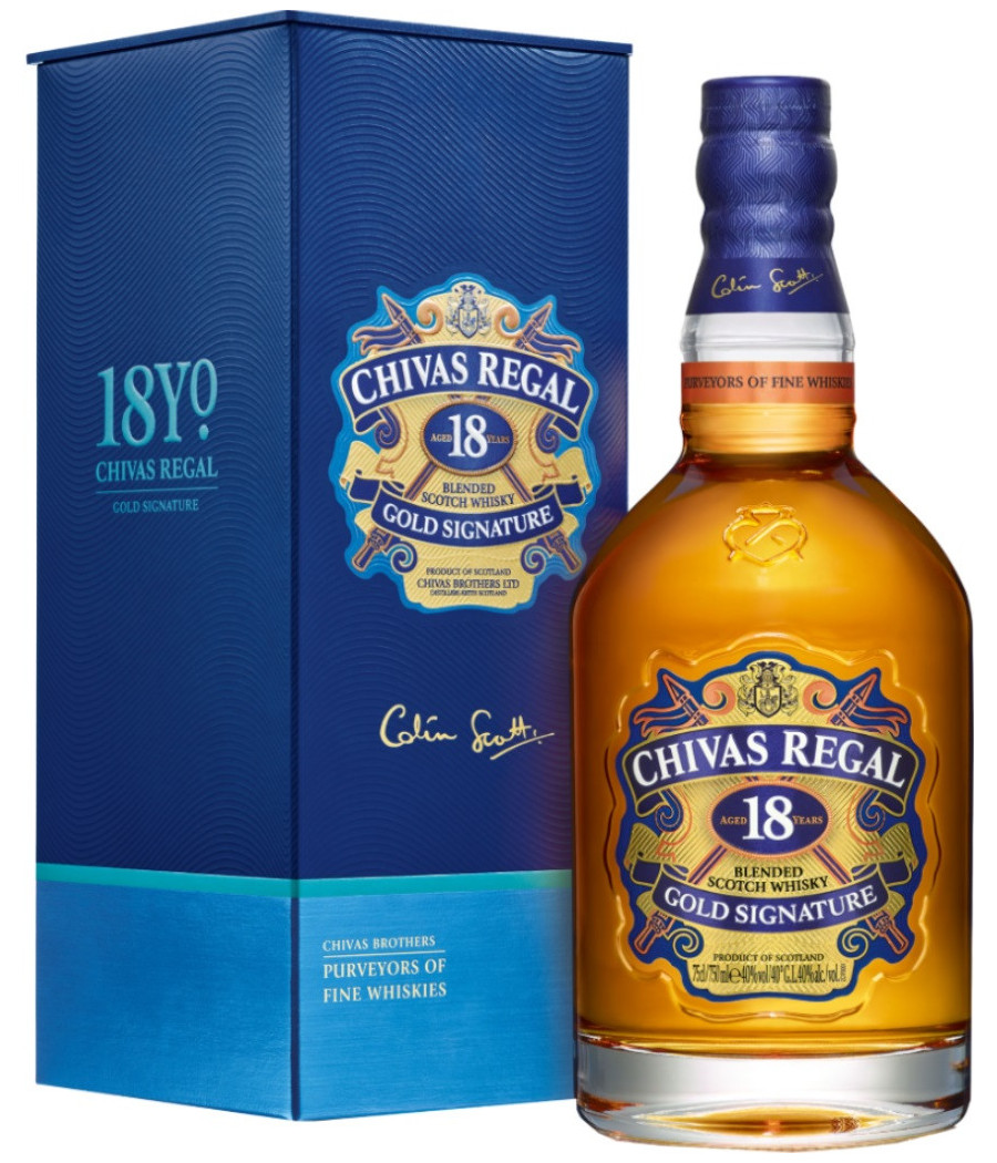 WHISKY BLENDED SCOTCH CHIVAS REGAL 70CL