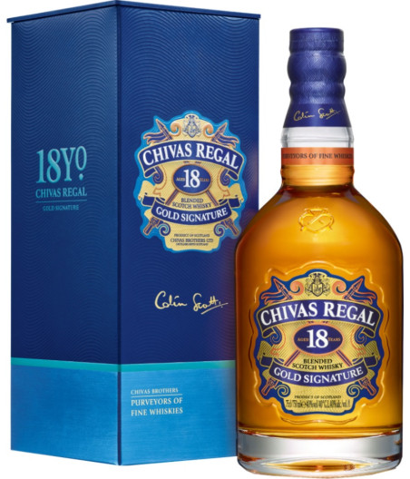 WHISKY BLENDED SCOTCH CHIVAS REGAL 70CL