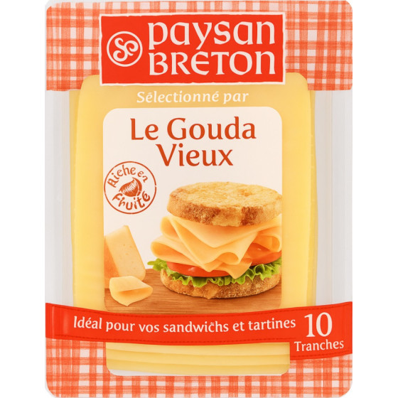 FROMAGE LE VIEUX GOUDA PAYSANS BRETON 160G