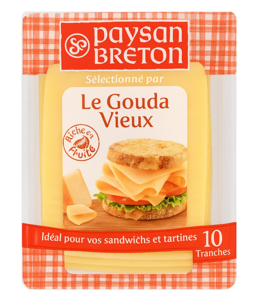 FROMAGE LE VIEUX GOUDA PAYSANS BRETON 160G