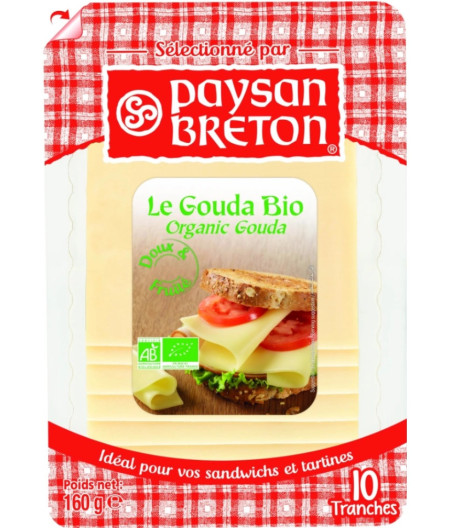 FROMAGE LE GOUDA BIO PAYSANS BRETON 160G