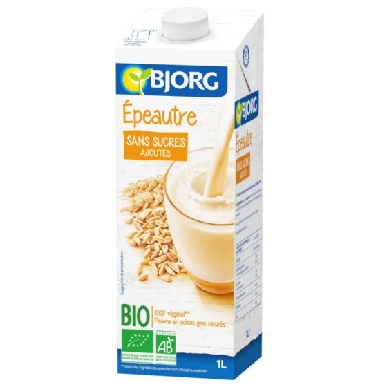 LAIT EPEAUTRE BIO BJORG 1L