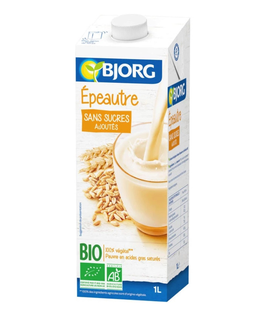 LAIT EPEAUTRE BIO BJORG 1L