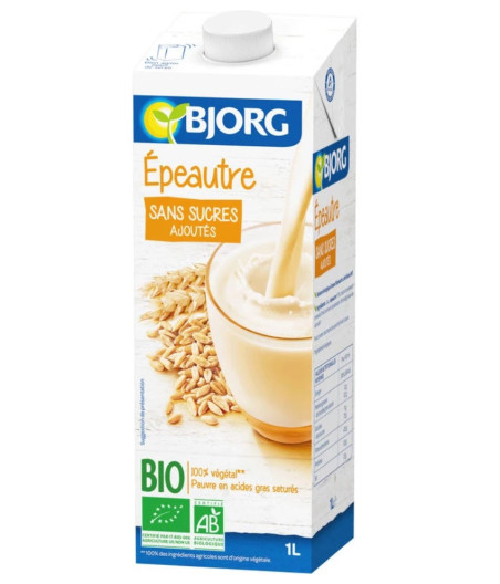 LAIT EPEAUTRE BIO BJORG 1L