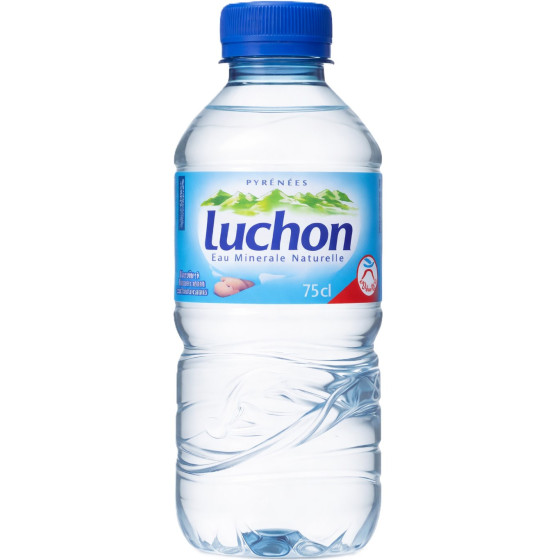 EAU MINERALE NATURELLE LUCHON 75CL