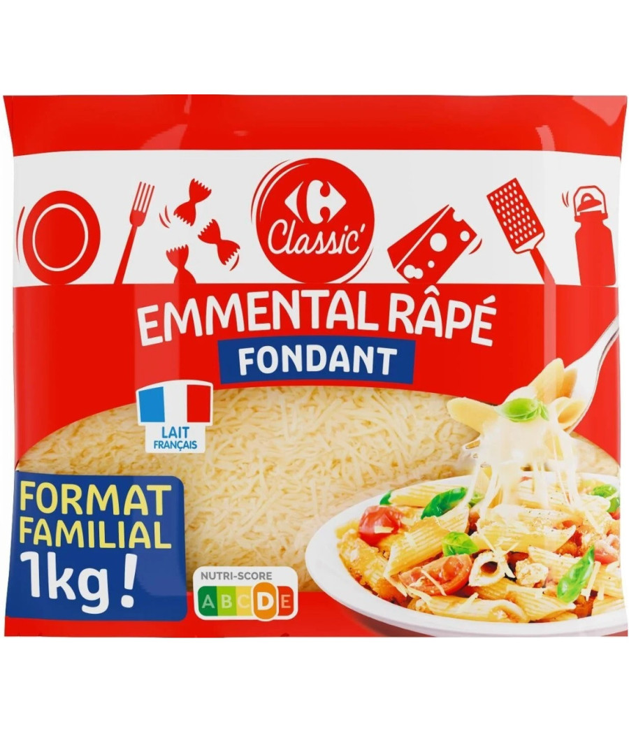 FROMAGE EMMENTAL RAPE CARREFOUR 1KG