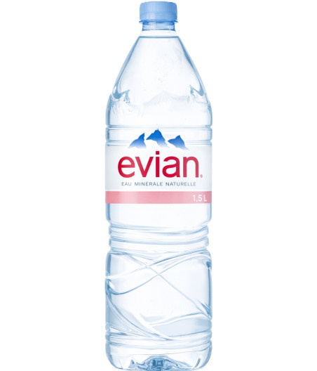 EAU MINERALE EVIAN 1.5L