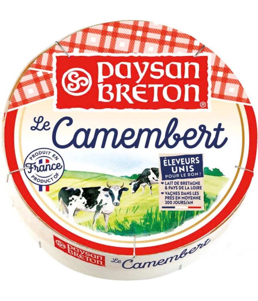 FROMAGE LE CAMEMBERT PAYSAN BRETON 125G