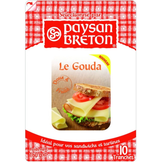 FROMAGE LE GOUDA PAYSAN BRETON 60G