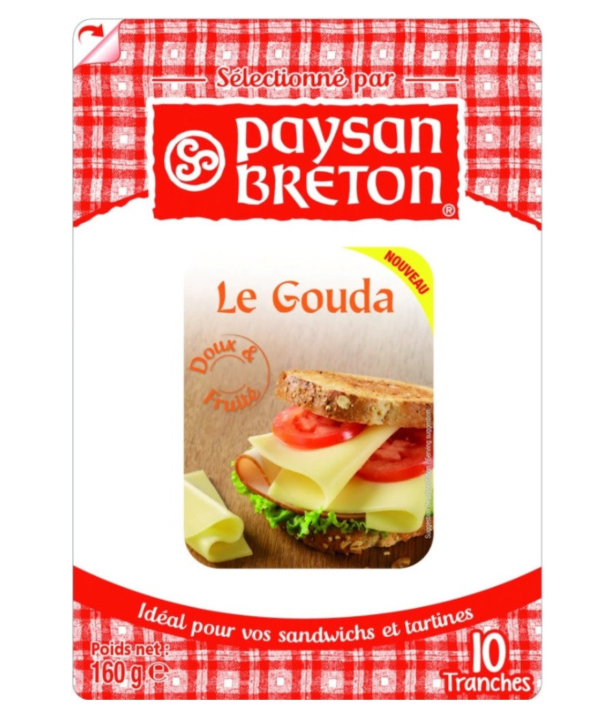 FROMAGE LE GOUDA PAYSAN BRETON 60G