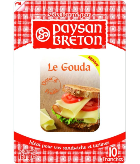 FROMAGE LE GOUDA PAYSAN BRETON 60G