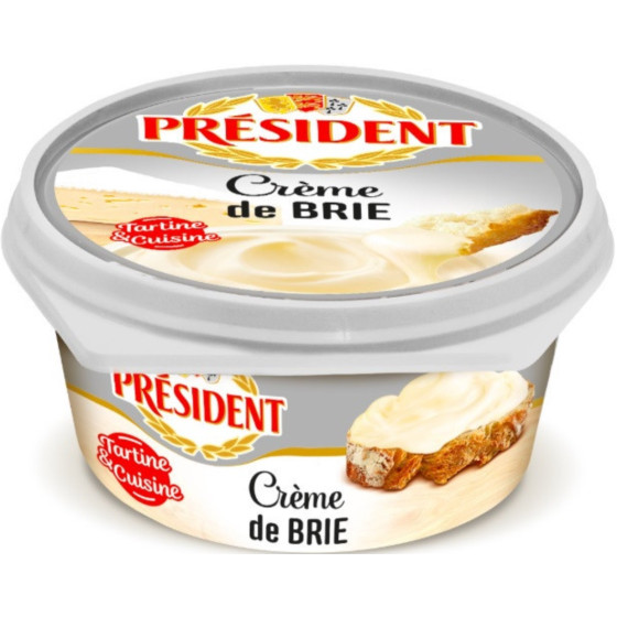 CREME DE BRIE PRESIDENT 125G