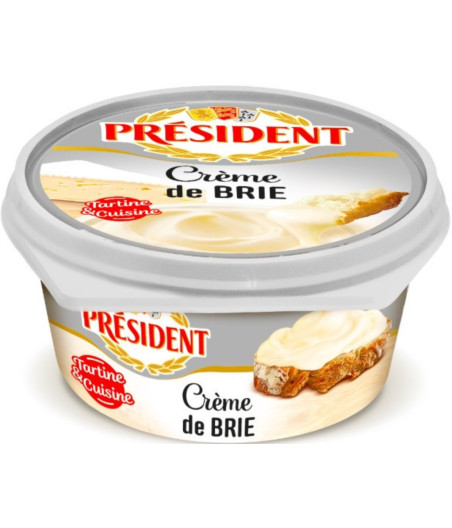CREME DE BRIE PRESIDENT 125G