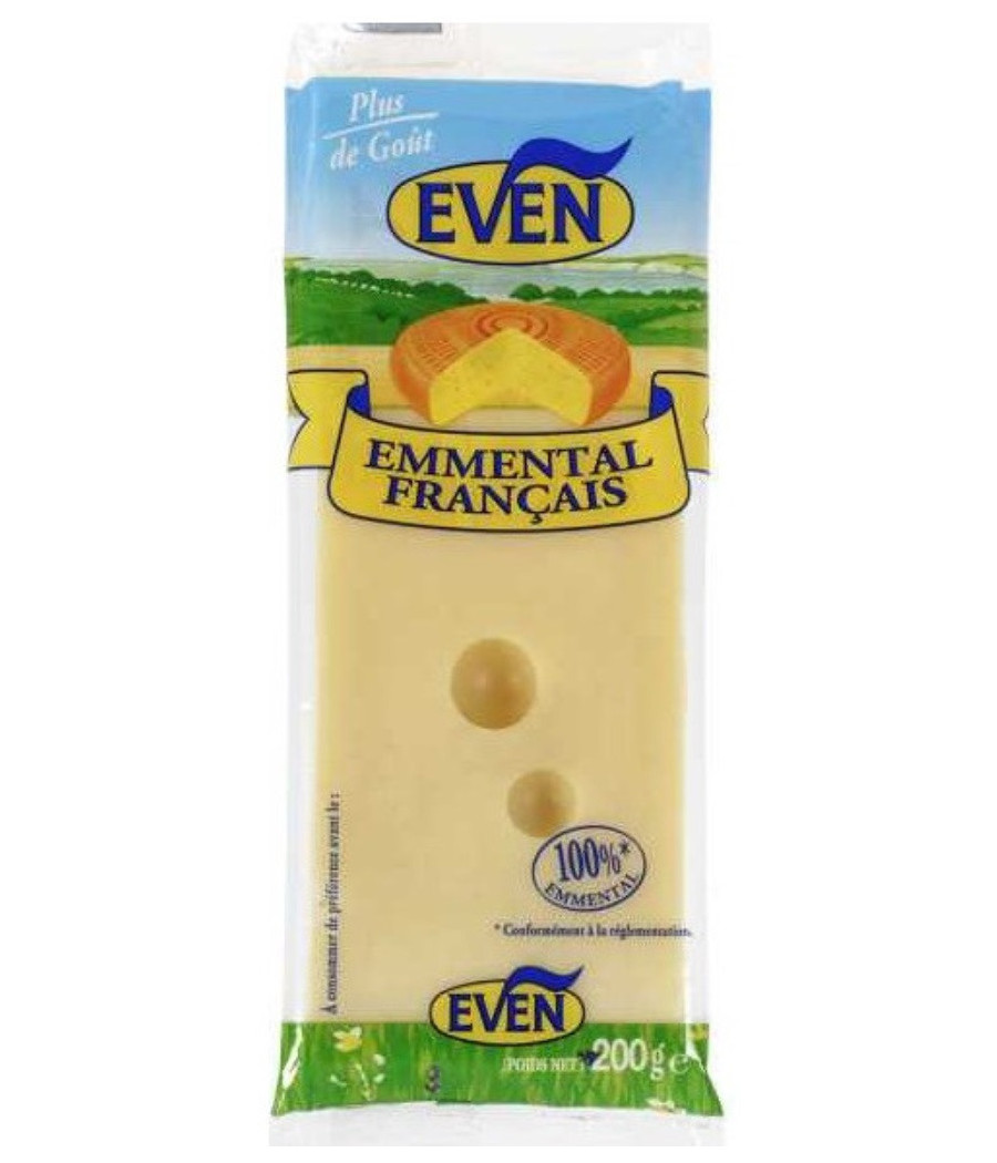FROMMAGE EMMENTAL FRANCAIS EVEN 200G