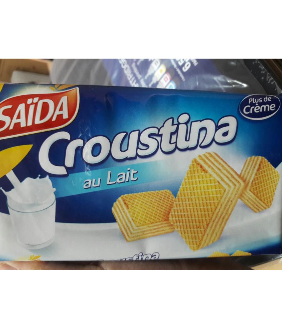 CROUSTINA AU LAIT SAIDA 100G