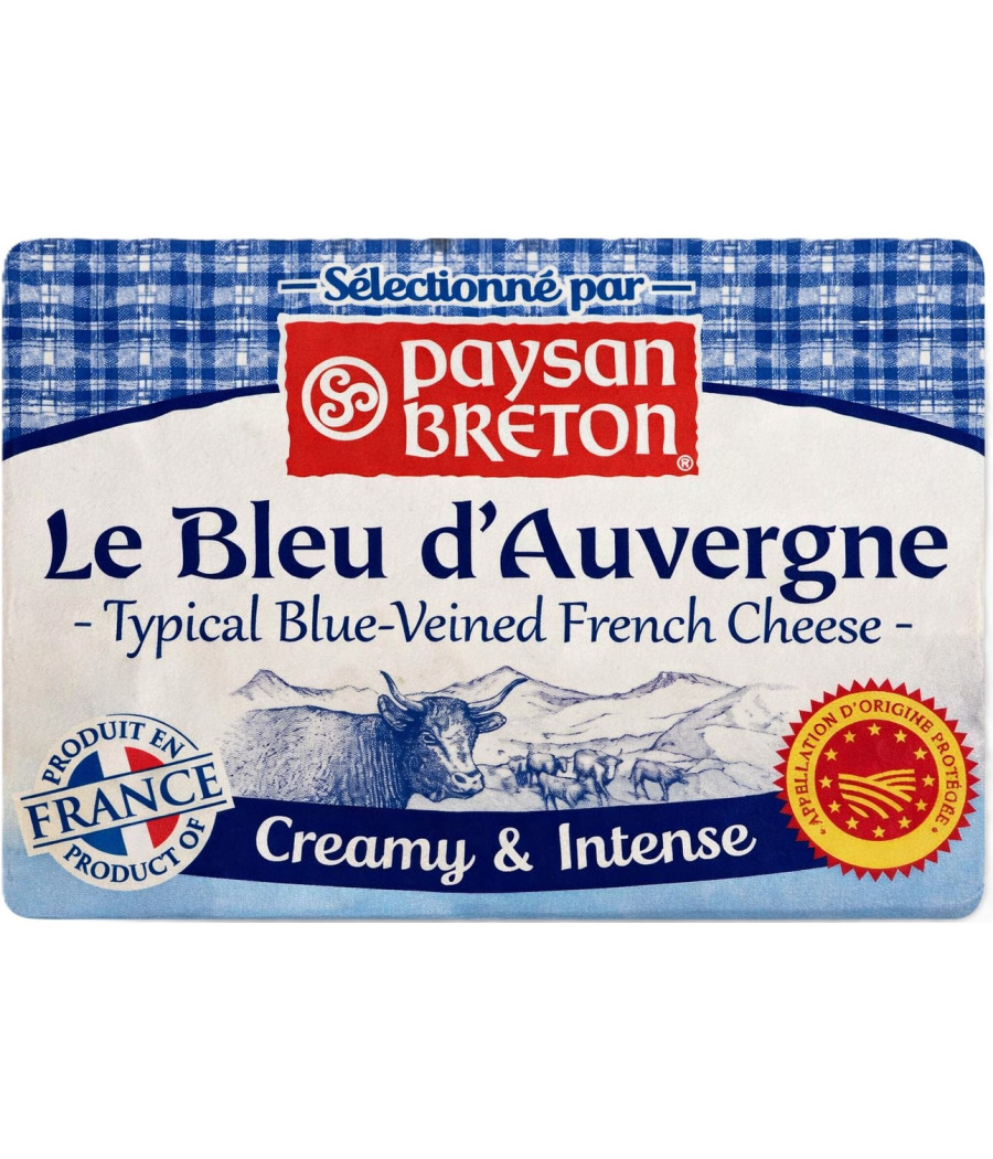 LE BLEU D’AUVERGNE PAYSAN BRETON 125G