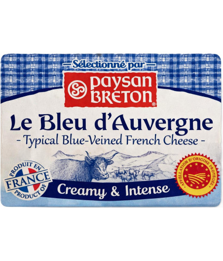 LE BLEU D’AUVERGNE PAYSAN BRETON 125G