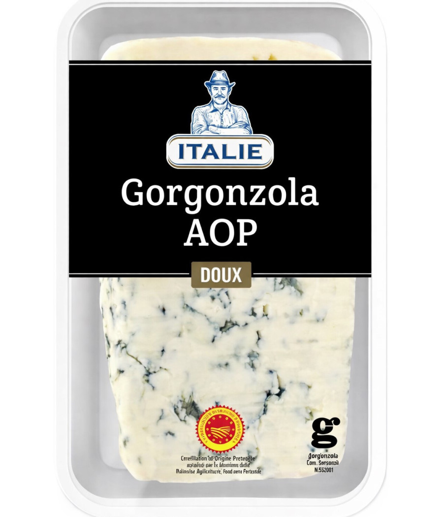 GORGONZOLA DOUX ITALIE AOP 150G