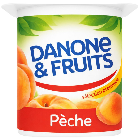 YAOURTS PECHE DANONE 6X125G