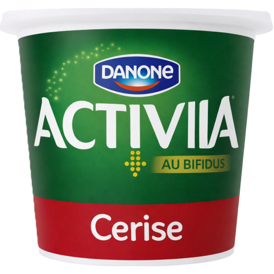 YAOURT AU BIFIDUS ACTIVIA SAVEURS CERISE DANONE