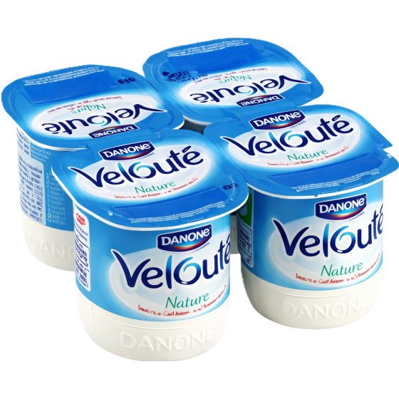 YAOURTS VELOUTE NATURE DANONE