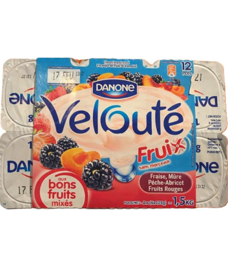 YAOURTS VELOUTE FRUIX DANONE 1.5KG