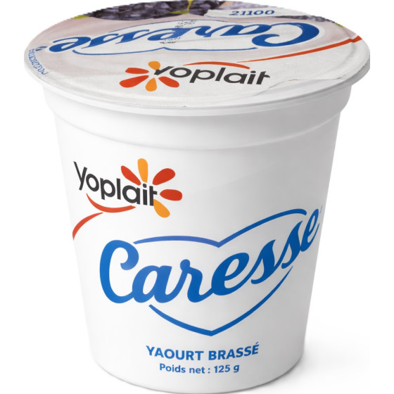 YAOURTS BRASSES CARESSE SUCRES YOPLAIT 6X125G
