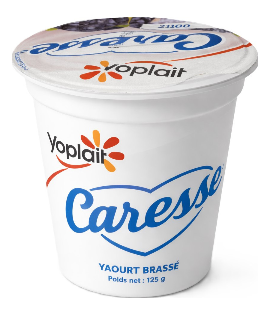YAOURTS BRASSES CARESSE SUCRES YOPLAIT 6X125G