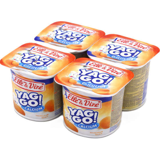 YAG GO CALCIUM 4 X 125 G