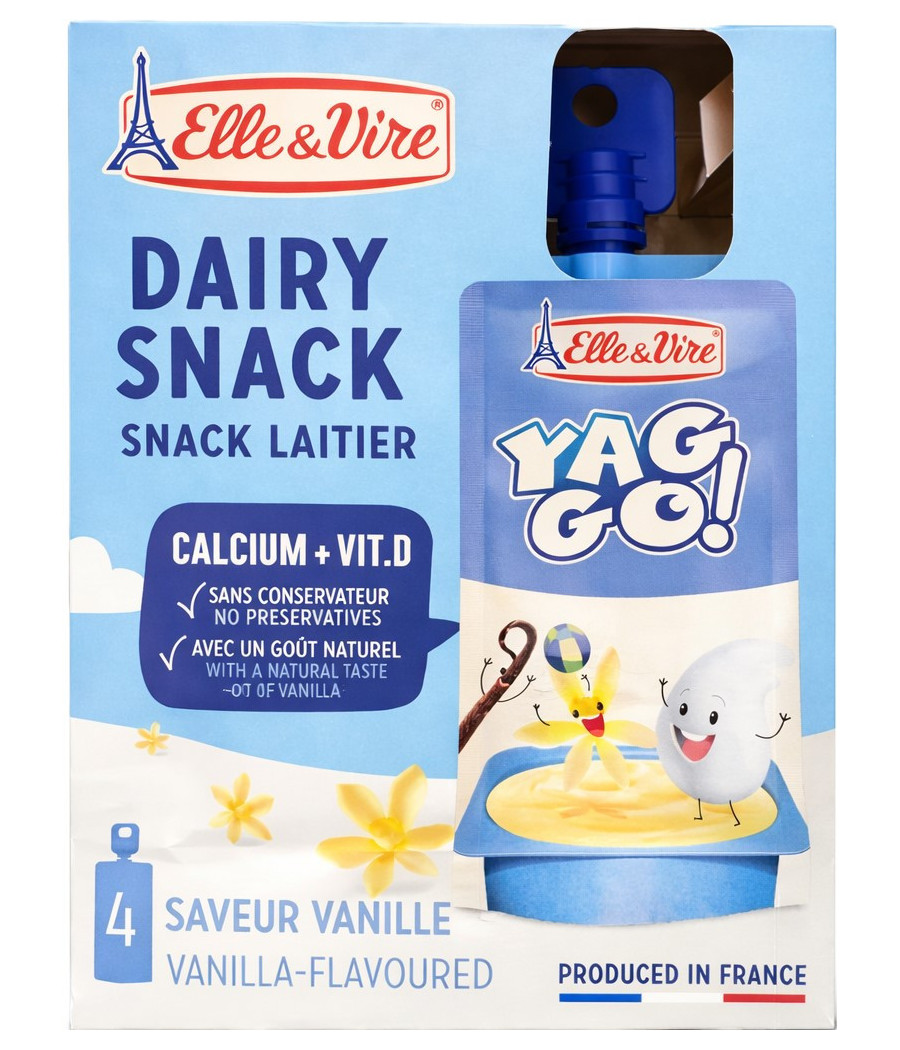 YAOURT A BOIRE YAG GO VANILLE ELLE & VIRE 360G