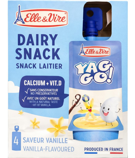 YAOURT A BOIRE YAG GO VANILLE ELLE & VIRE 360G
