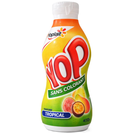 YAOURT A BOIRE YOP TROPICAL YOPLAIT 450G