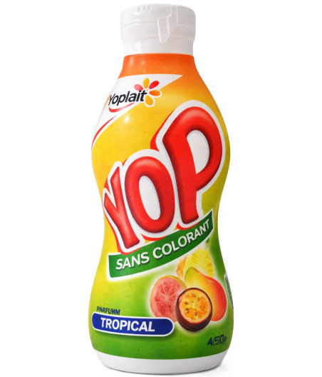 YAOURT A BOIRE YOP TROPICAL YOPLAIT 450G