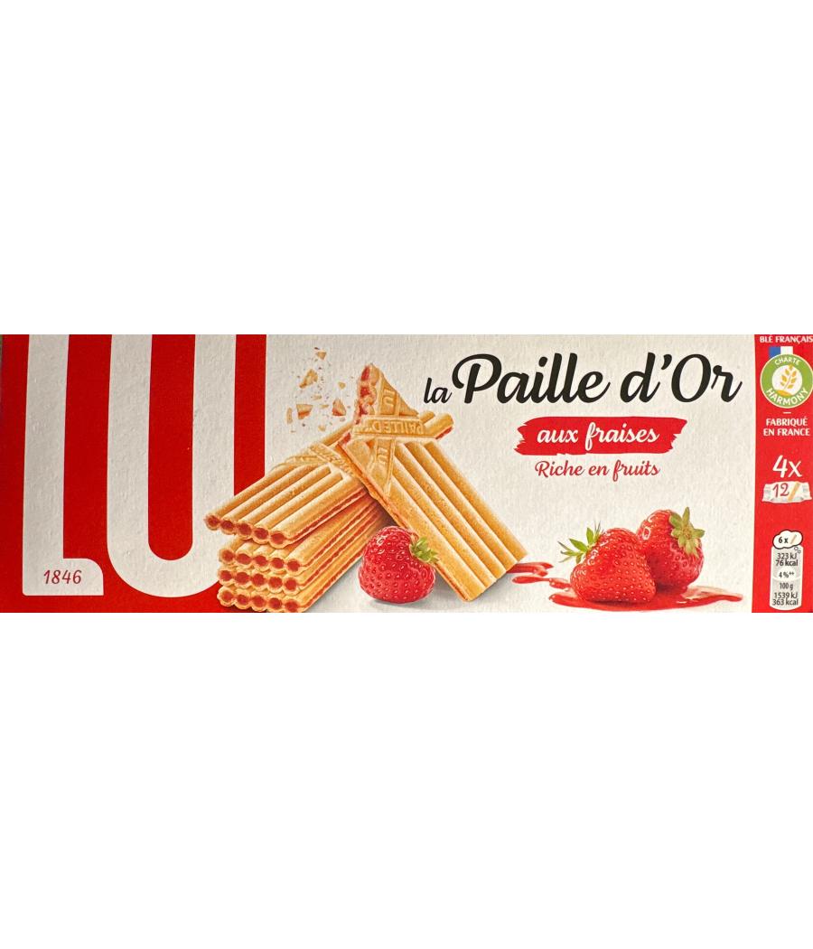 LA PAILLE D'OR AUX FRAISES 170G