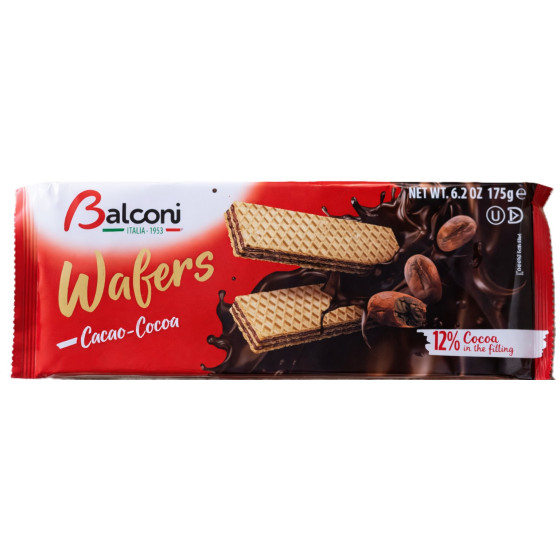 GAUFFRETTE CACAO BALCONI 175G