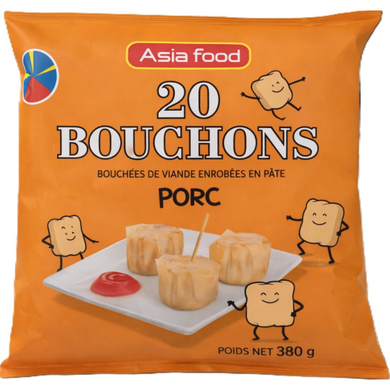 20 BOUCHONS PORC 380G