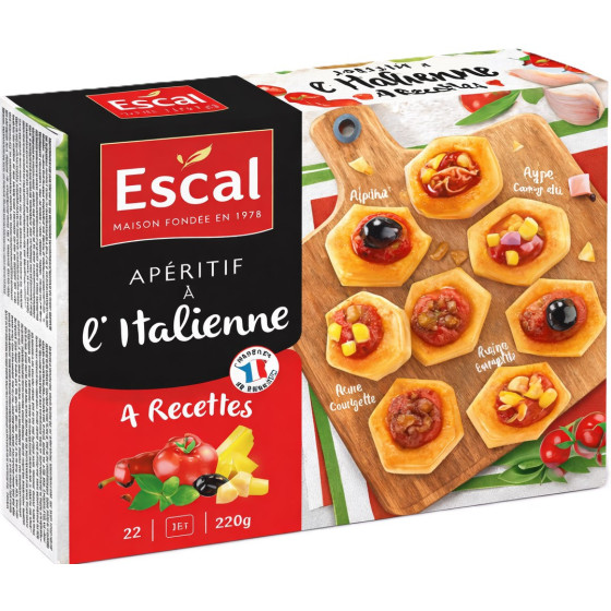 APERITIF A L'ITALIENNE ESCAL 220G
