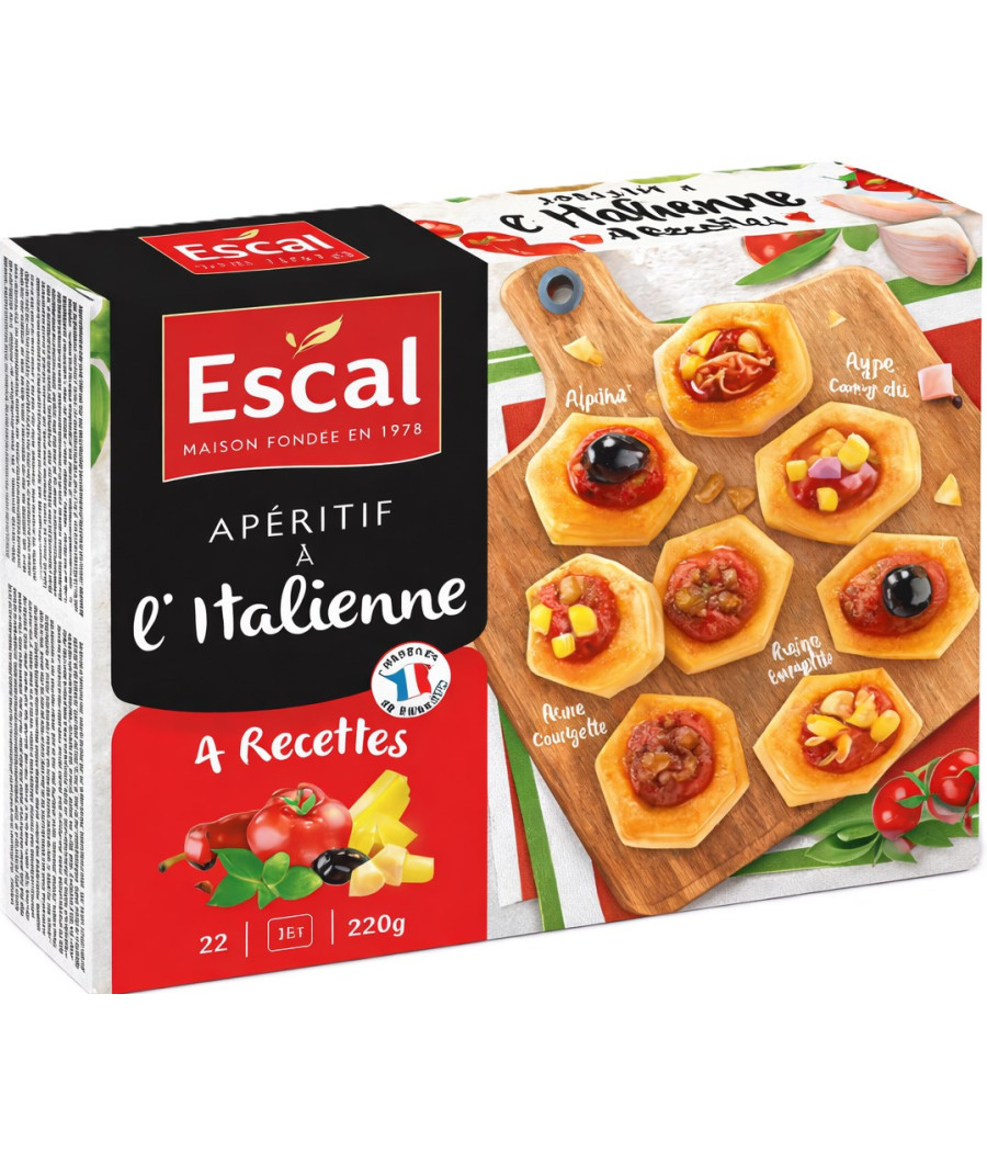 APERITIF A L'ITALIENNE ESCAL 220G