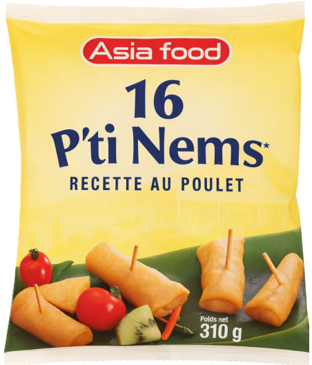 NEMS POULET ASIA FOOD  310G