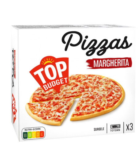 PIZZA MARGHERITA TOP BUDGET 900G