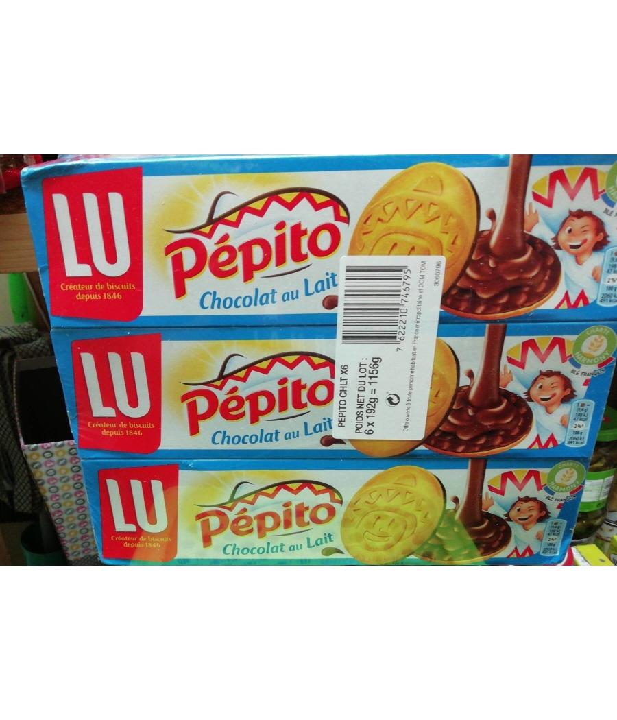 PEPITO CHOCOLAT AU LAIT 6 X 192 G
