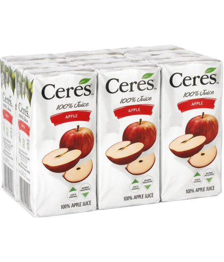 JUS DE POMME CERES 6X20CL