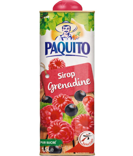 SIROP GRENADINE PAQUITO 1.5L